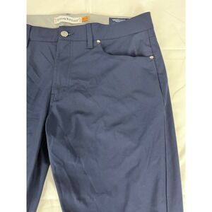 Tailor Vintage Men's 38x30 Navy Blue Performance Tech‎ Pants Golf Casual